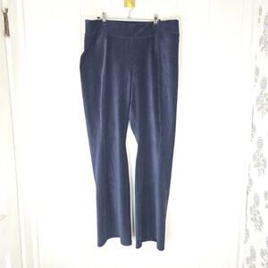 Aerie OFFLINE Corduroy Bootcut Leggings Navy Stretch Athleisure Size XXL NWT